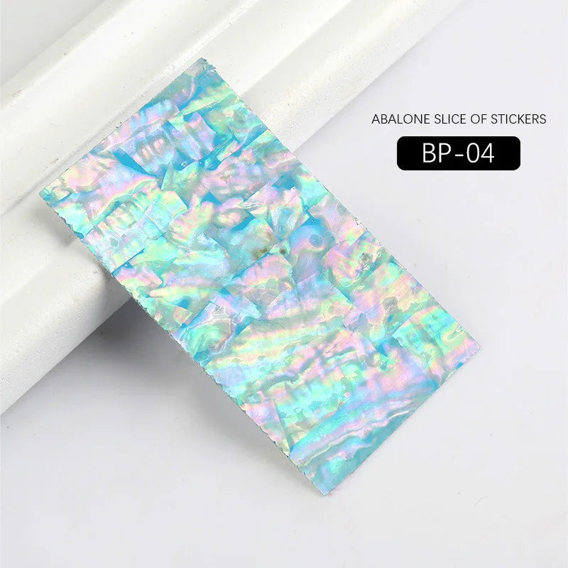 Art Lalic Abalone 3D Perlmutt - Selbstklebend 1Blatt BP01