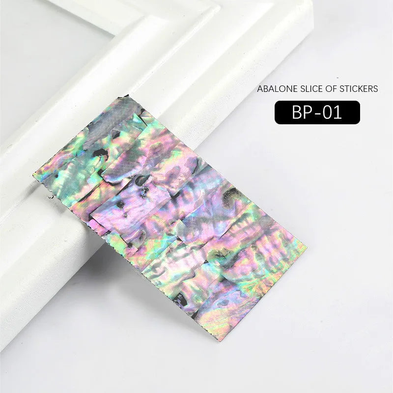 Art Lalic Abalone 3D Perlmutt - Selbstklebend 1Blatt BP01