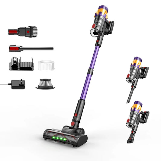 Multi-funktionales Portables Rechargeables Starkes Stab-Vakuum 40min Laufzeit Kabelloses Vakuumreiniger
