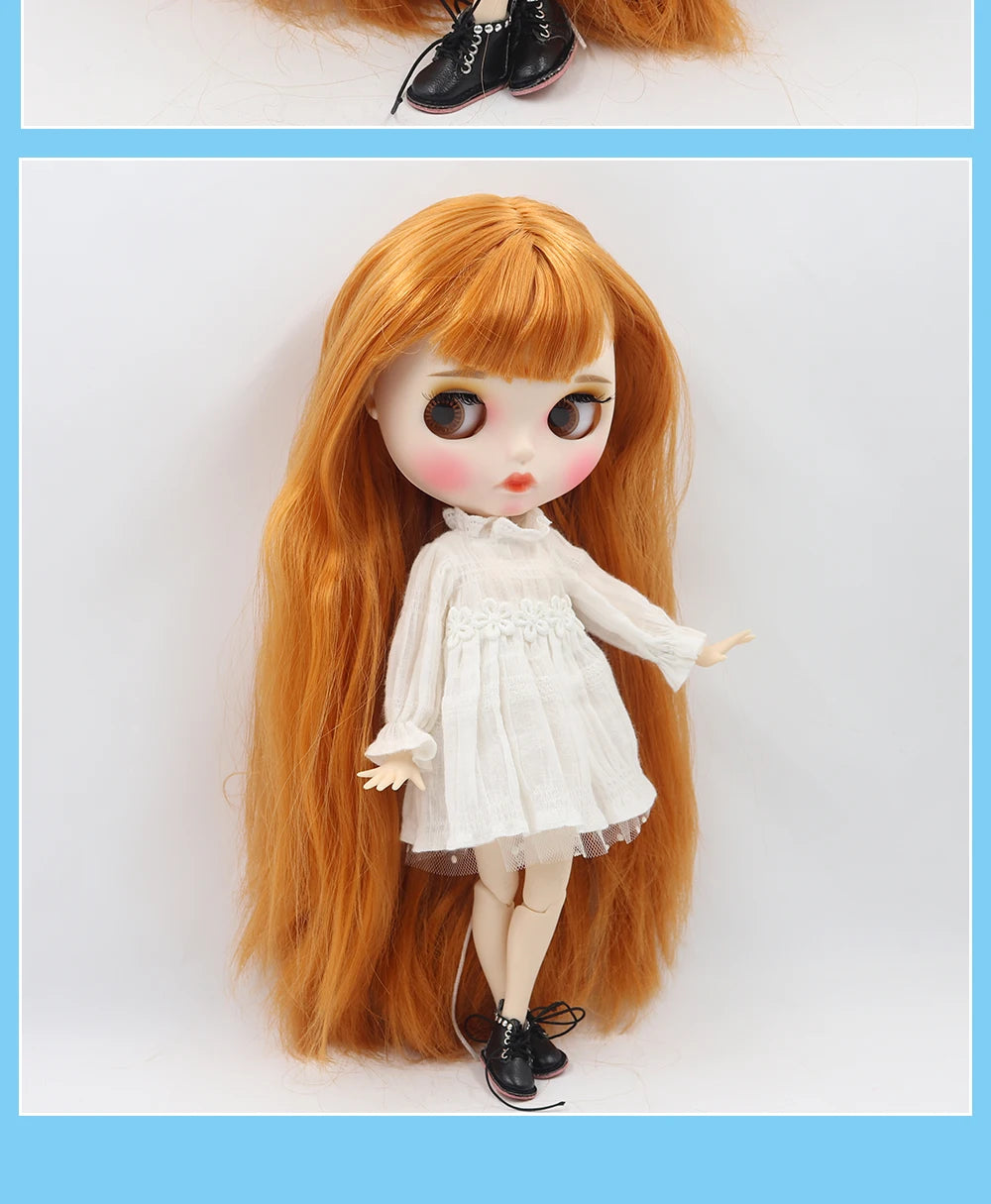 ICY DBS Blyth Doll 1/6 bjd joint body doll combination including dress shoes on sale 30cm anime toy