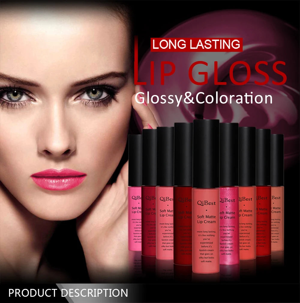 Matte Liquid Lipstick Waterproof Long Lasting