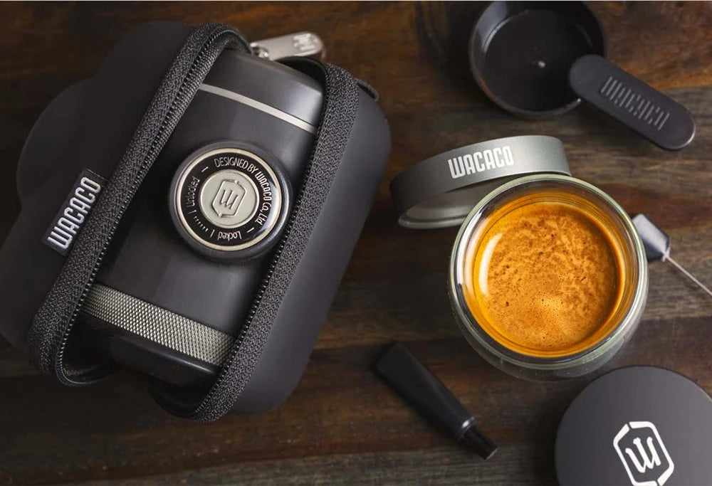 WACACO Picopresso Portable Espresso Maker, Specialty Coffee Machine, 18 Bar Pressure Travel Coffee,  Gift, New Year