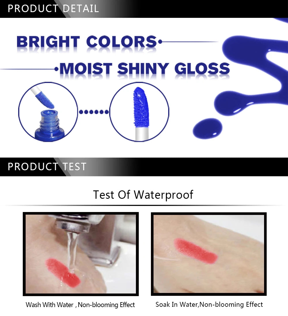 Matte Liquid Lipstick Waterproof Long Lasting
