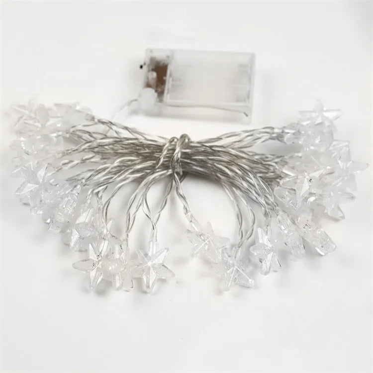 Led Ball-String-Lichterkette Warmweiß - DC 3V, 3 lm, IP20