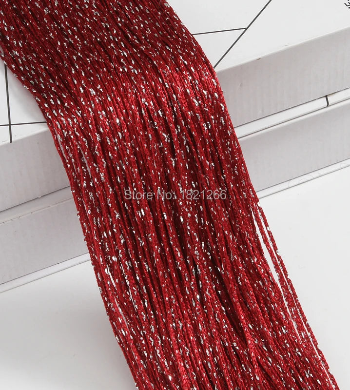 Kekegentleman T Fadenvorhang - Polyester 90x200cm stromlos