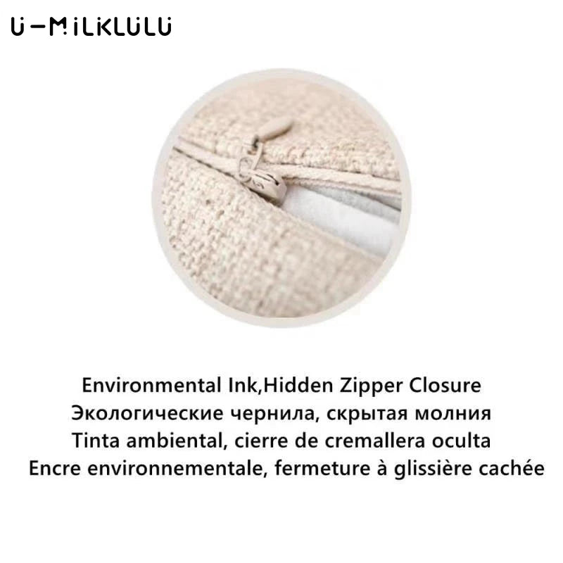 2022 Happy New Year Merry Christmas Xmas Pillow Cover 30X50 Boho Decor Decorative Pillows for Sofa Tree Red Party Decorations