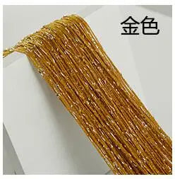 String Vorhang Quaste - 1 Paneel, Schlauch, halbtransparent