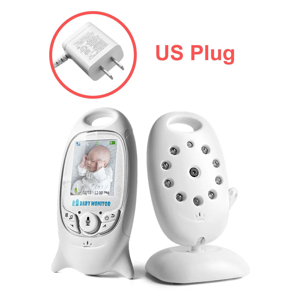 Babyphone 2025: VB601 Video Baby Monitor Wireless 2.0'' LCD Babysitter 2 Way Talk Night Vision Temperature Collection