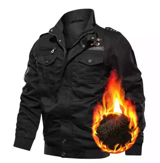 Liu Ming Warmer Fleece Mantel - Größe XXL, Wärme Hoch