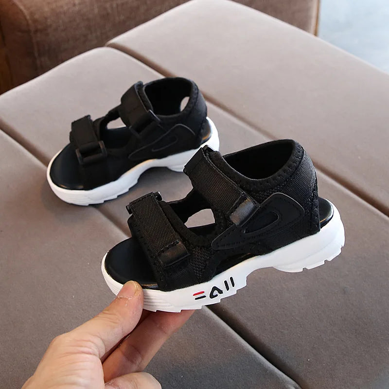 ZYCZWLC Kinder Sandalen Rutschfest - Größe 21-30 Klett
