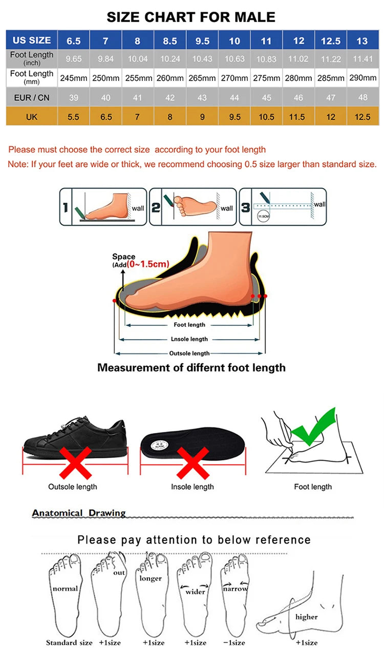 Men Sneakers Breathable Mesh Casual Shoes Black White Platform Shoes Fashion Sneakers Luxury Men's Shoes Tennis Man Size 39-44