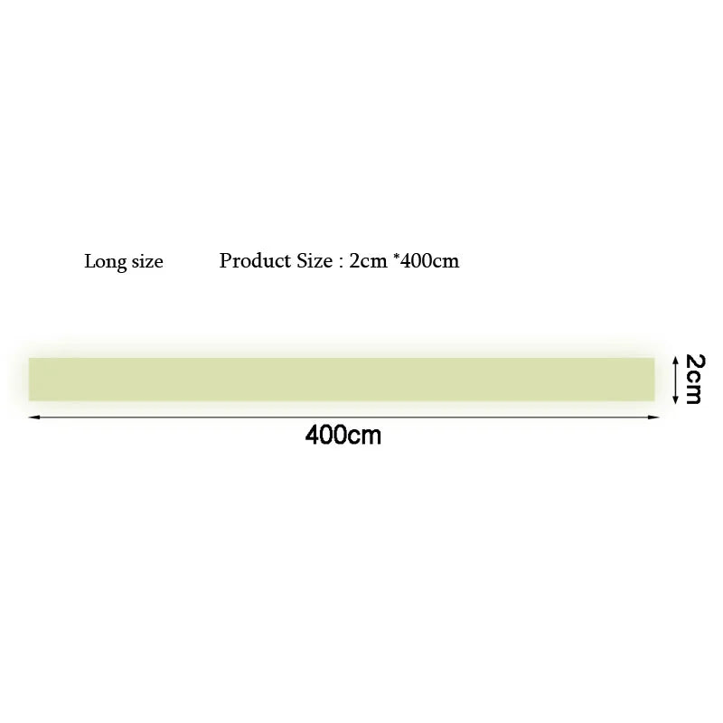 Leucht-Wandsticker 2025: Luminous-Band Baseboard - Glow-Dark DIY Collection