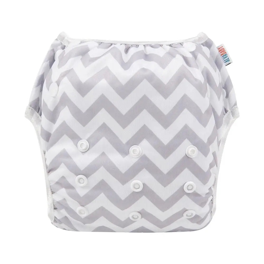 Alvababy Schwimm-Windel 2025: Polyester+TPU Stay-Dry-Funktion 0-3 Jahre - Wiederverwendbar 3-15kg Babys Schwimm-Erfahrungen