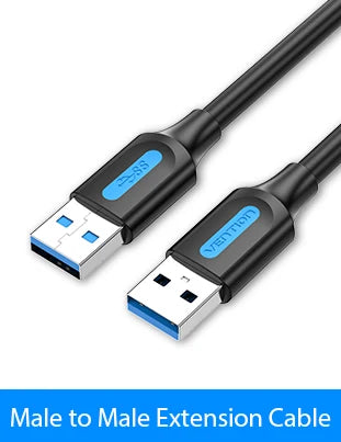 Vention USB zu USB Kabel USB 3.0 2.0 Stecker zu Buchse Verlängerungskabel USB 3.0 Datenkabel für Smart TV PC SSD USB 2.0 Kabel Verlängerung