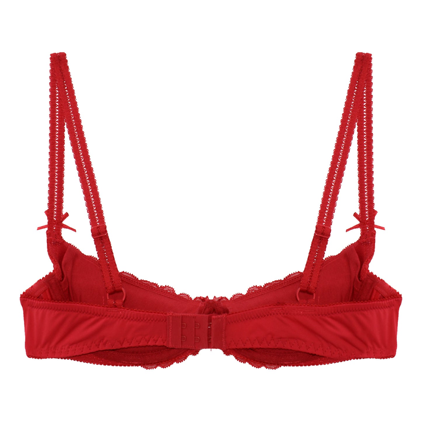Sutien elegant pentru femei, cu 1/2 cupă, cu întăritură, push-up, dantelă, cu căptușeală, bandană, bretele reglabile, lenjerie intimă, spate cu cârlig, bustieră