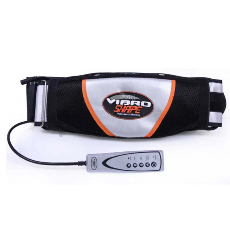 Electric Men Slimming Belt Women Fat Burning Leg Waist Foot Massager Massage Belt Machine For Back Heat Vibrating Modelling