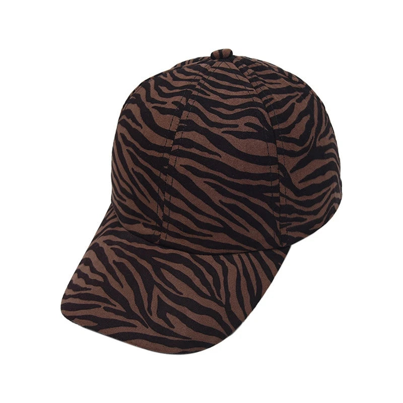 WZCXCN D438 Leopard Zebra Sonnenkappe - Größe OneSize