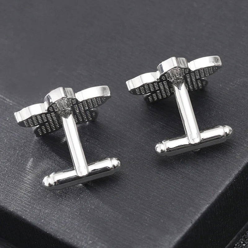 Fashion Business Hemd Ärmel Dekorative Buttons 2025 - Klassisch Geometrisch Tie Clips Manschettenknöpfe Set - Herren Luxus Schmuck Geschenk