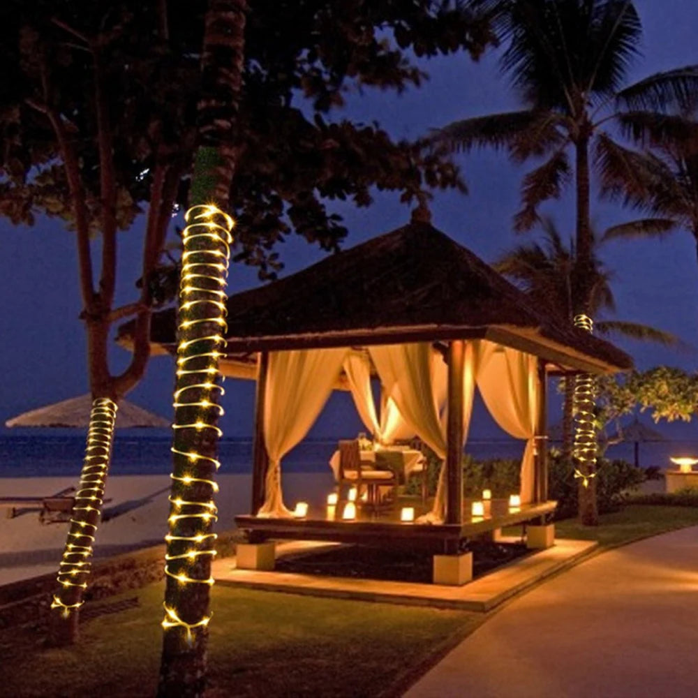 XUNATA 33 RGB Lichterkette - Länge 10/20 m, 4,5 V, IP65