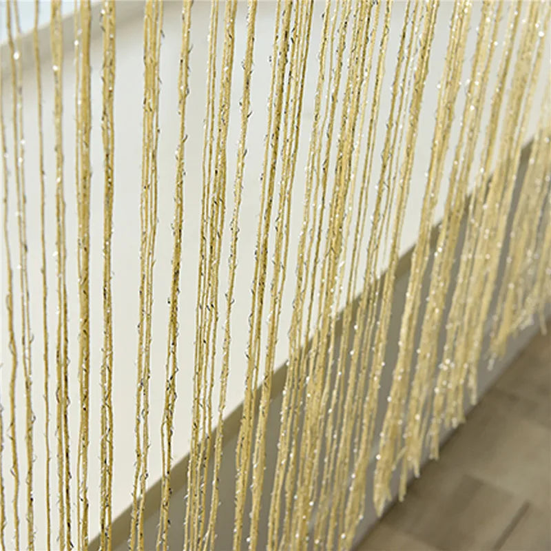 String Volant Glänzende Quaste - 1 Panel, 1-40% Transluzenz