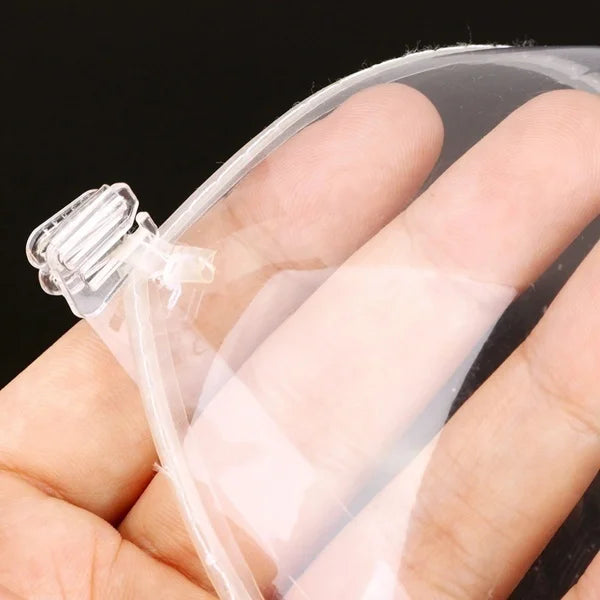 elegant Transparent Clear Push Up Bra for Women Ultra-thin Invisible Bras Soft TPU Plastic Shoulder Straps See Through Underwear