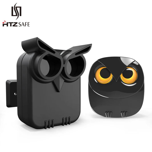 HTZSAFE Wireless Driveway Security Alarm - Waterproof PIR Motion Detector - Garage Welcome Burglar Alarm - Secure System Patrol