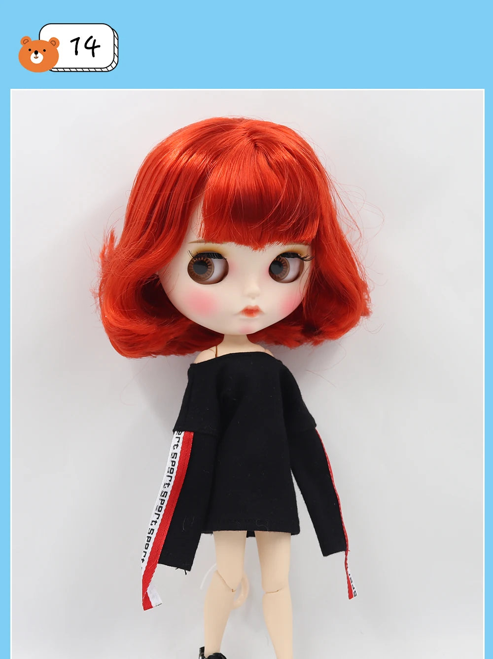 ICY DBS Blyth Doll 1/6 bjd joint body doll combination including dress shoes on sale 30cm anime toy