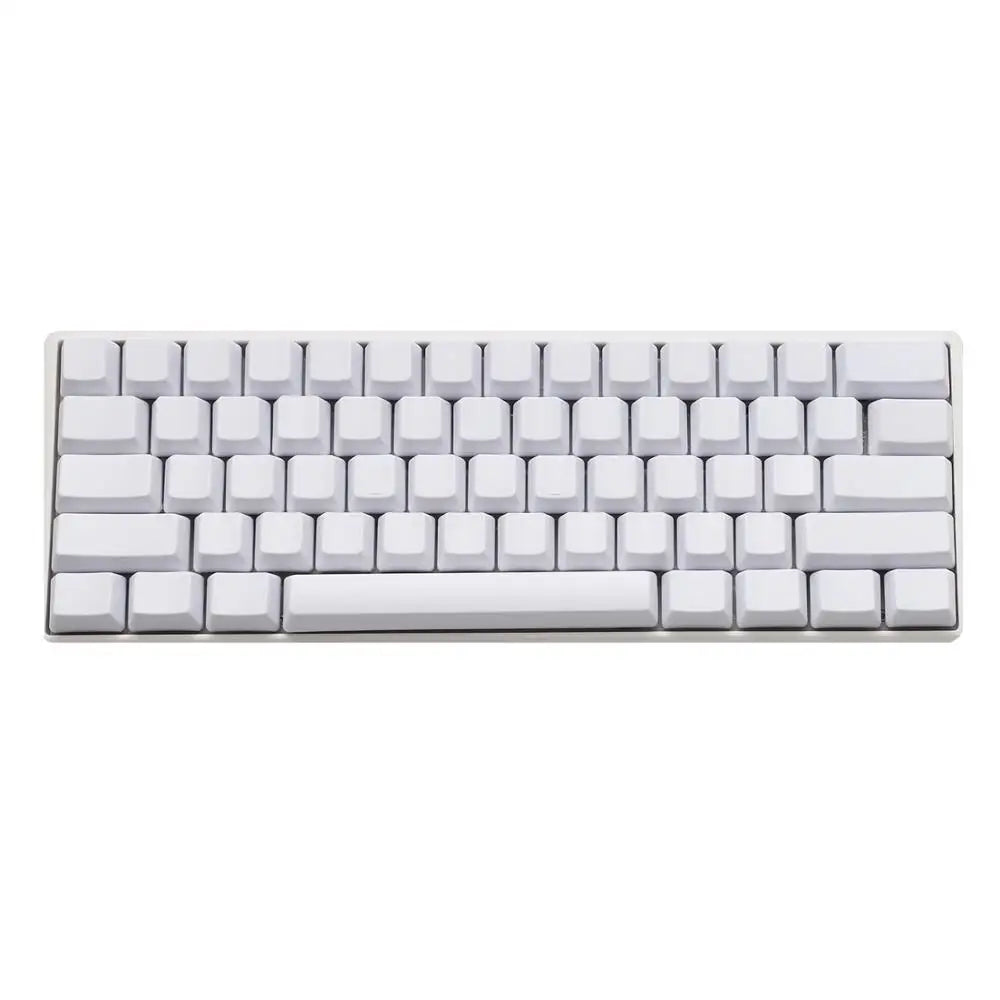 Weiß Schwarz Grau Grün Blank Dick PBT OEM Profil 62 Taste ISO 61 ANSI Keycaps Für MX Schalter Mechanisch Tastatur (Nur Keycap)