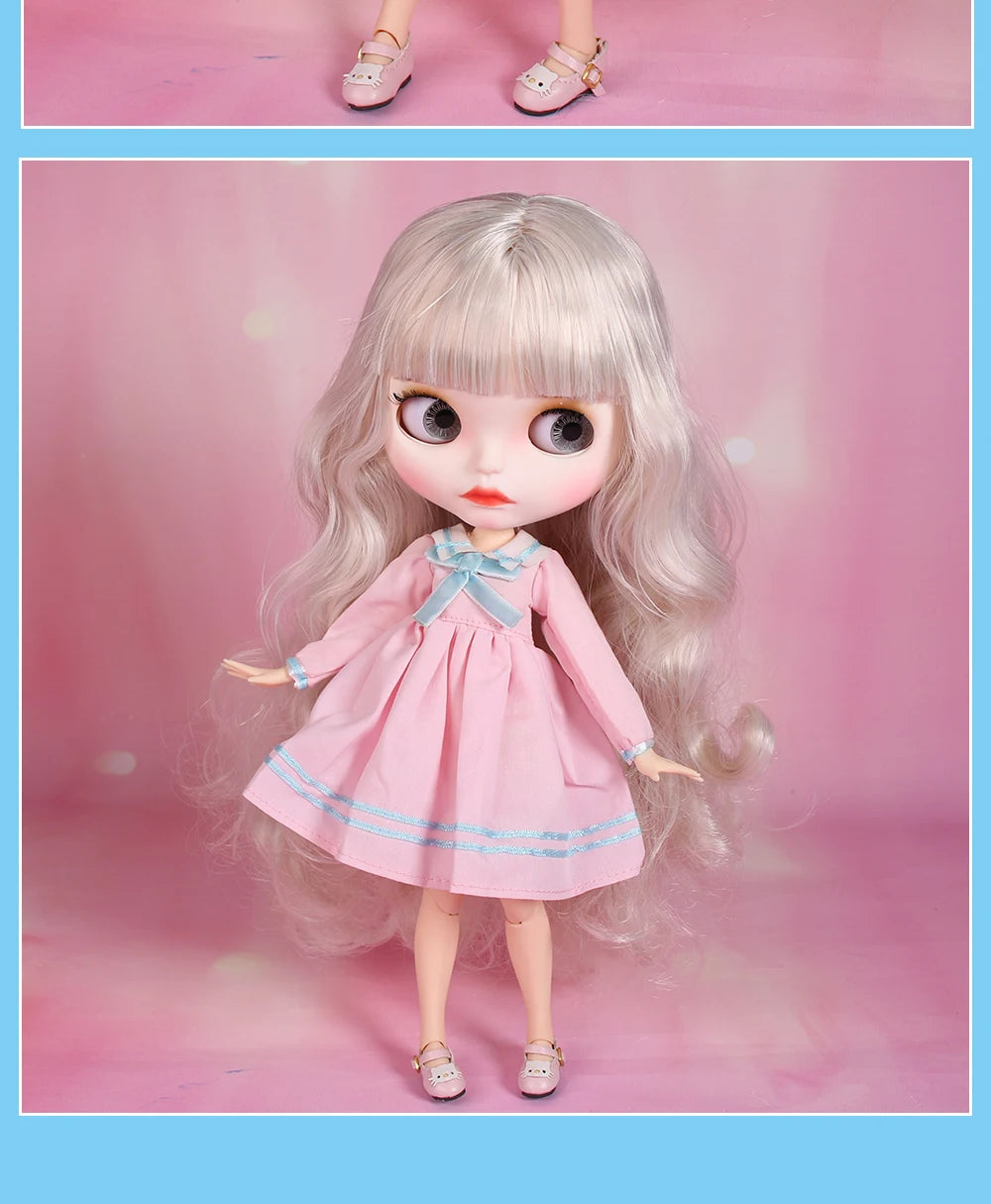 ICY DBS Blyth Doll 1/6 bjd joint body doll combination including dress shoes on sale 30cm anime toy