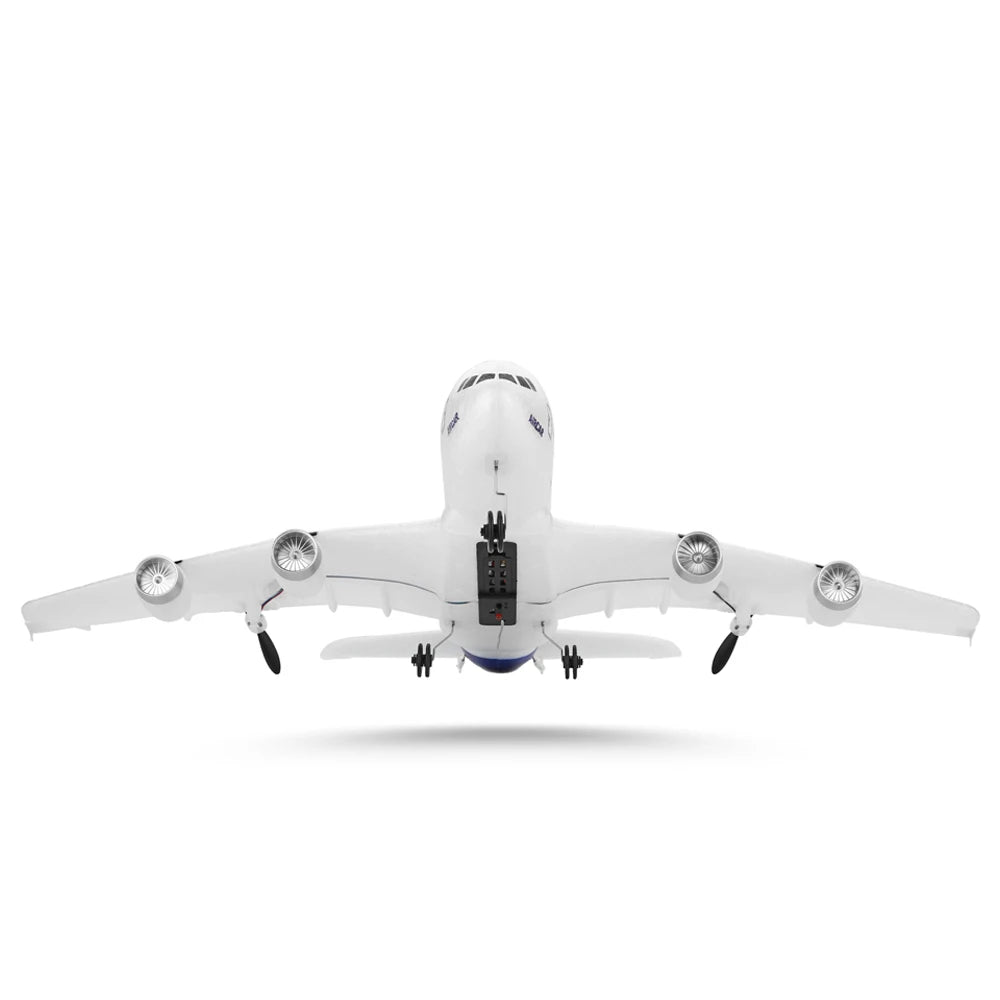 Wltoys XK A120 RC Plane 3CH 2.4G EPP Remote Control Machine Airplane Fixed-wing RTF A380 RC Aircraft Model Outdoor Toy for Kids