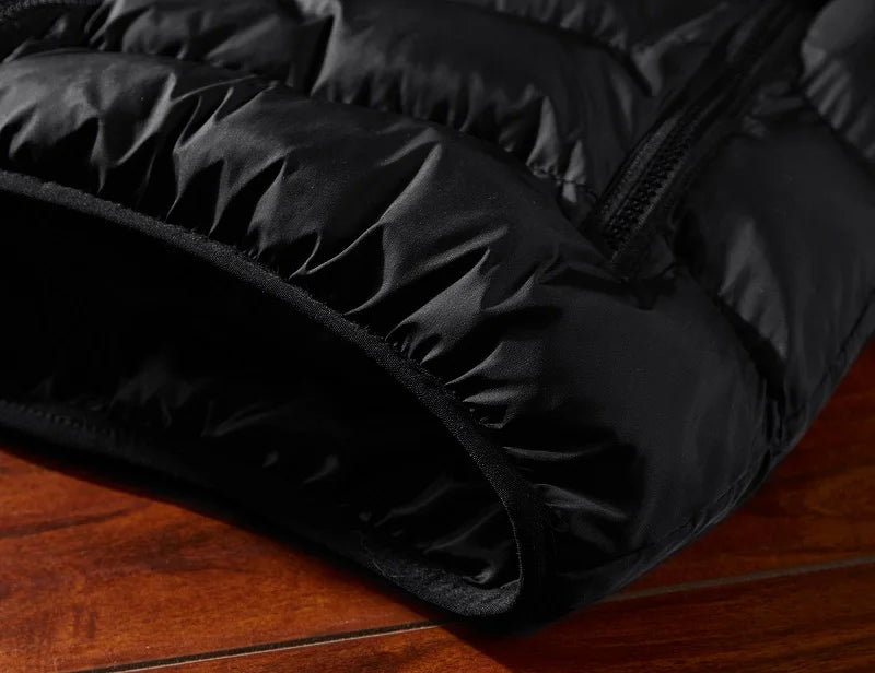 FAVOCENTCN Thermische Ärmellose Weste - Kapazität 2 Taschen, Leistung 2 Stufen, Größe XL