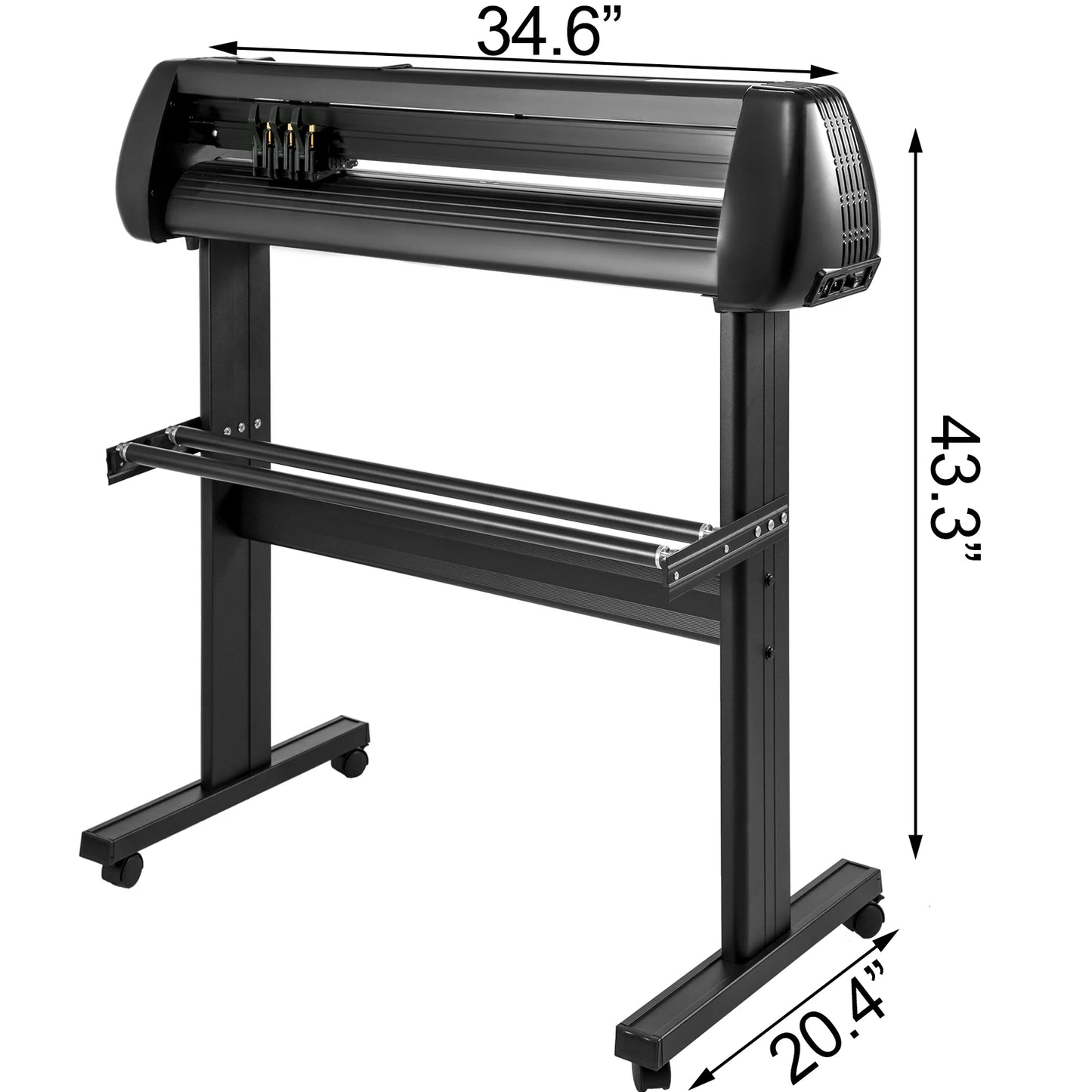 Schneideplotter 2025: VEVOR 28 Inch Vinyl Cutter - Floor Stand Plotter Adjustable SIGNMASTER Collection