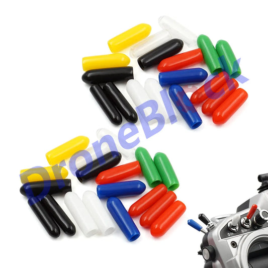 Elechawk RC Schalterabdeckungen Bunt - 36 Stück Gummi