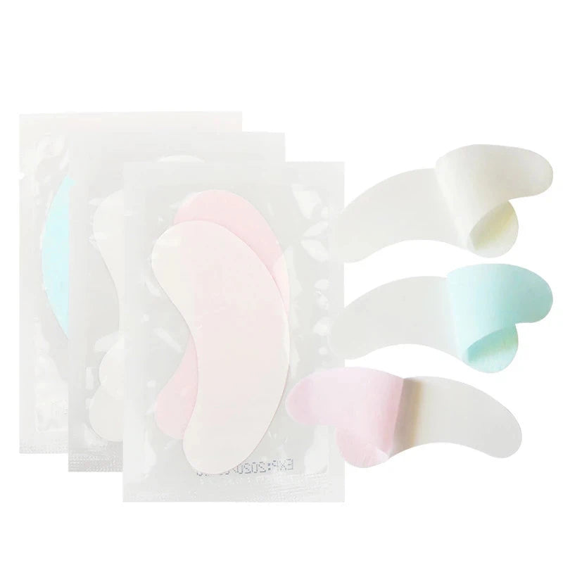 50/200/500 Wimpern Patches Für Aufbau Gepfropft Wimpern Pads Russisch Verpackung Unter Augen Papier Aufkleber Für Wimpernverlängerung