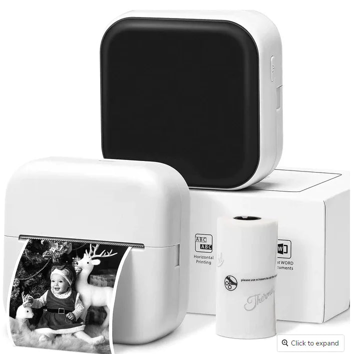 Thermal-Drucker 2025: Phomemo M02X Mini-Inkless - 53/15/25mm Pocket Collection