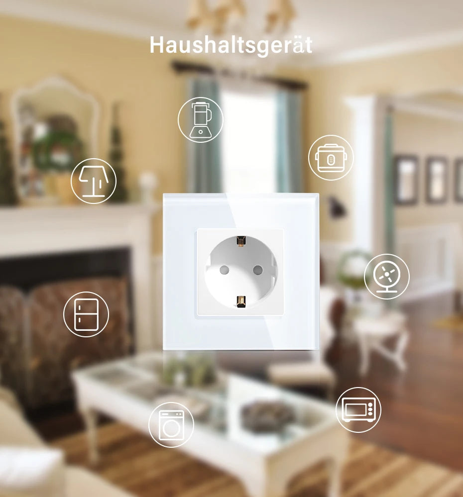 Priză de perete Bseed Europe Rusia 16A