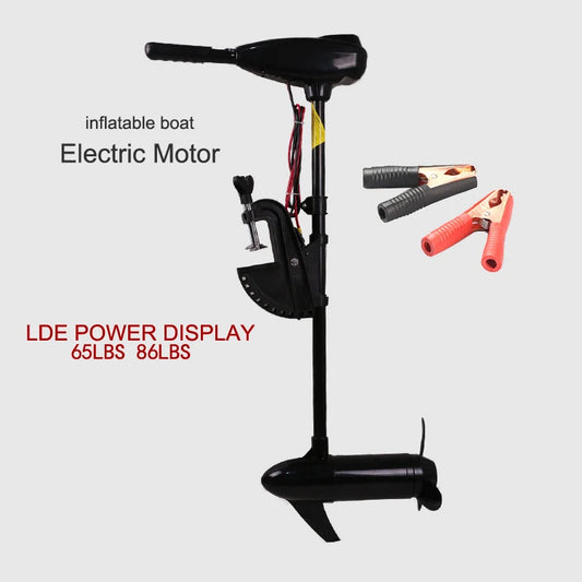 Boot Elektromotor 2025 - Electric Trolling Motor 12V/24V für Angelboote