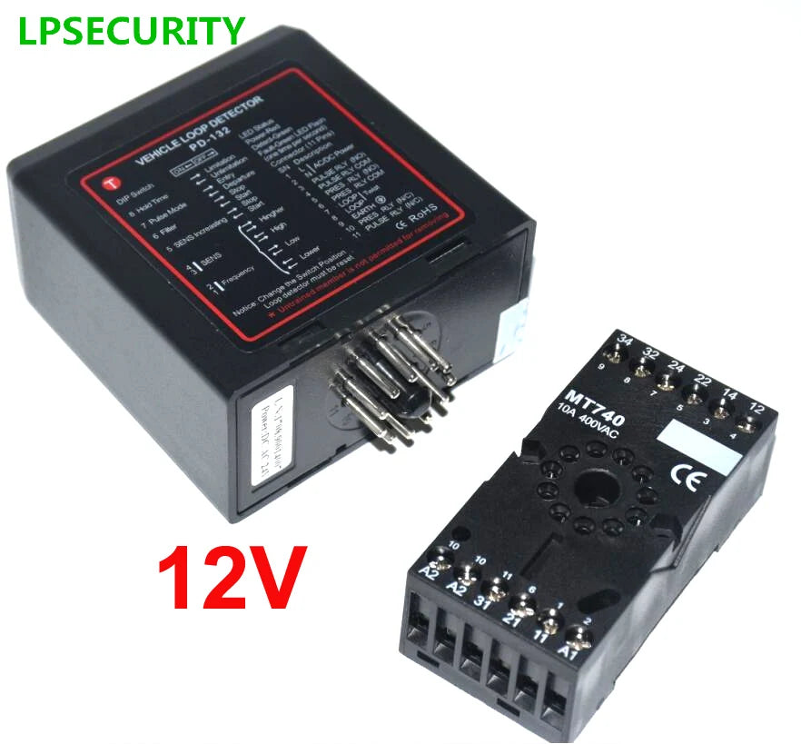 Schrankenantrieb 2025: PD-132 Automatic Gate Opener Barrier Gate - Traffic Inductive Single Channel Loop Vehicle Detector Northtech Compatible Collection