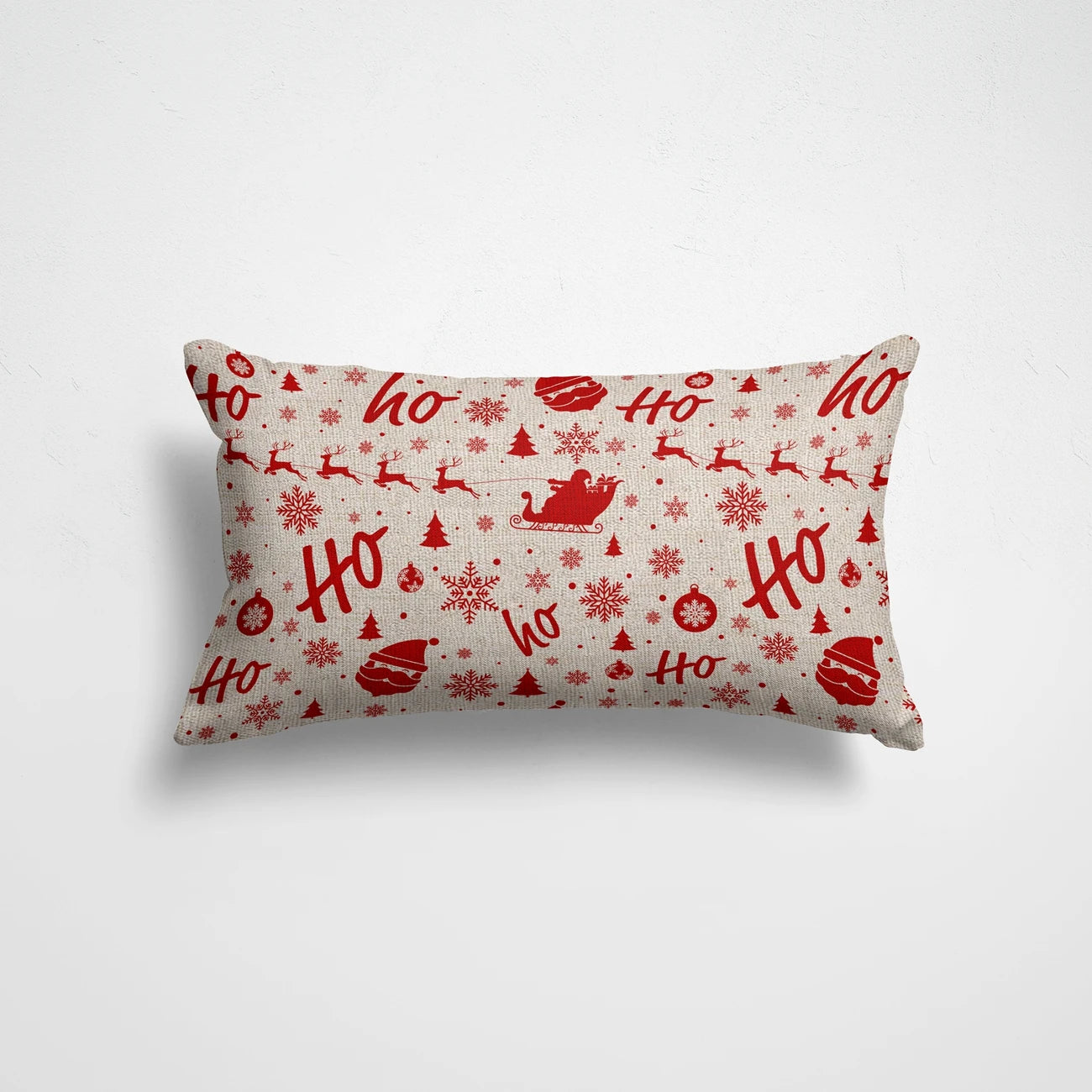 2022 Happy New Year Merry Christmas Xmas Pillow Cover 30X50 Boho Decor Decorative Pillows for Sofa Tree Red Party Decorations