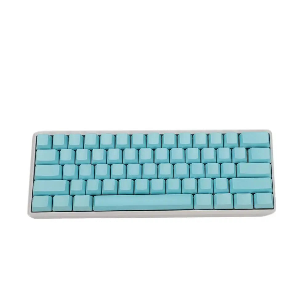 Weiß Schwarz Grau Grün Blank Dick PBT OEM Profil 62 Taste ISO 61 ANSI Keycaps Für MX Schalter Mechanisch Tastatur (Nur Keycap)