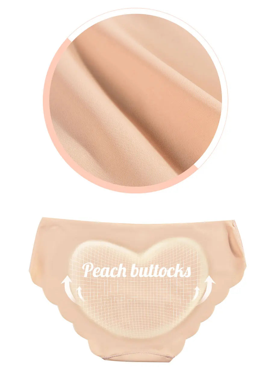 MIMICOOC Damen Nahtloser Slip - 3er Set 80 Prozent Nylon