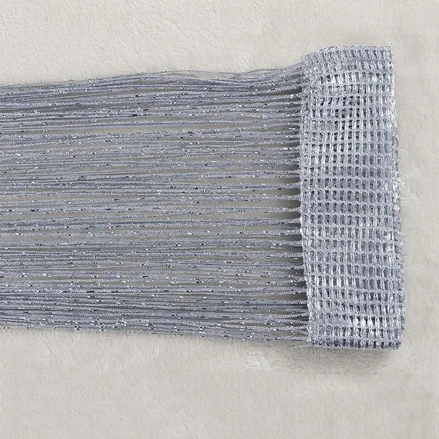 FadenVorhang Schnur glänzende Quaste - 300x290 cm, 1 Panel