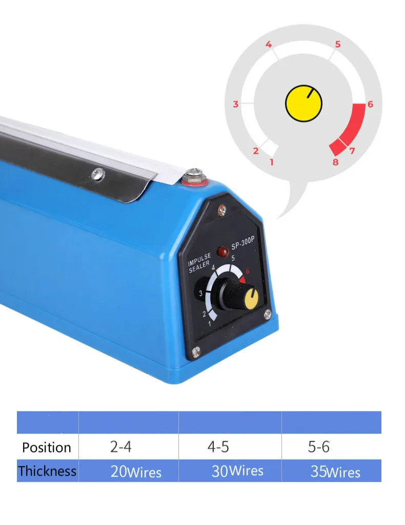 ProSeal 350W Tragbare Versiegelung - 110V 220V 300mm