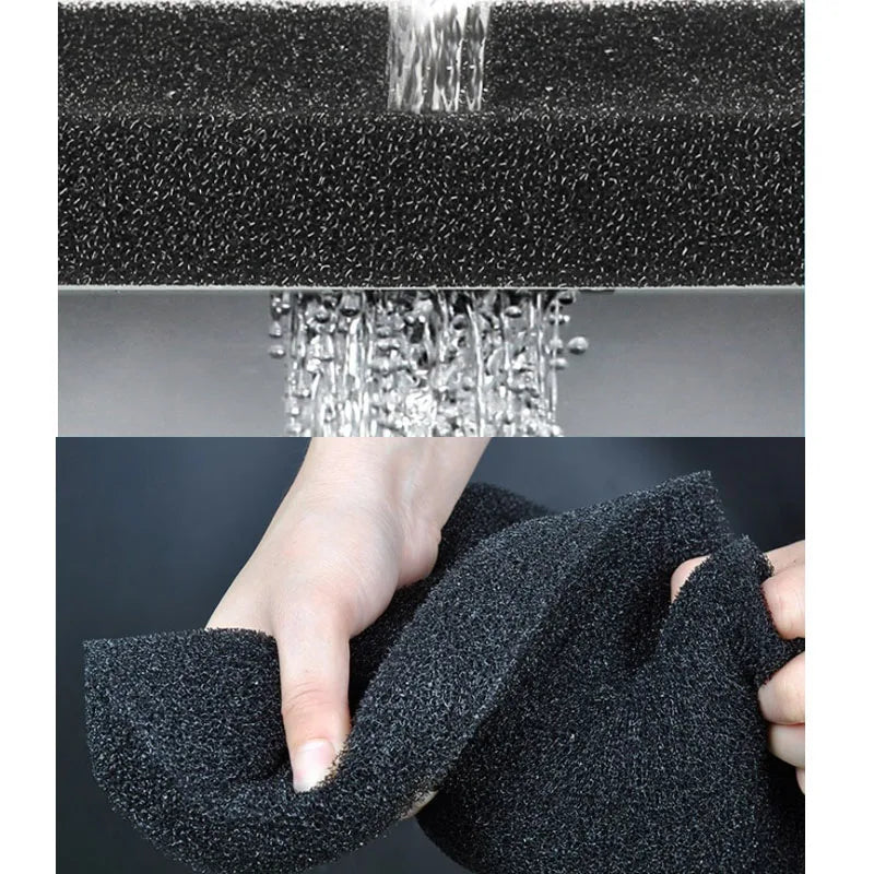 Filtru din spumă ZHIYANG - 50x50x2cm negru durabil