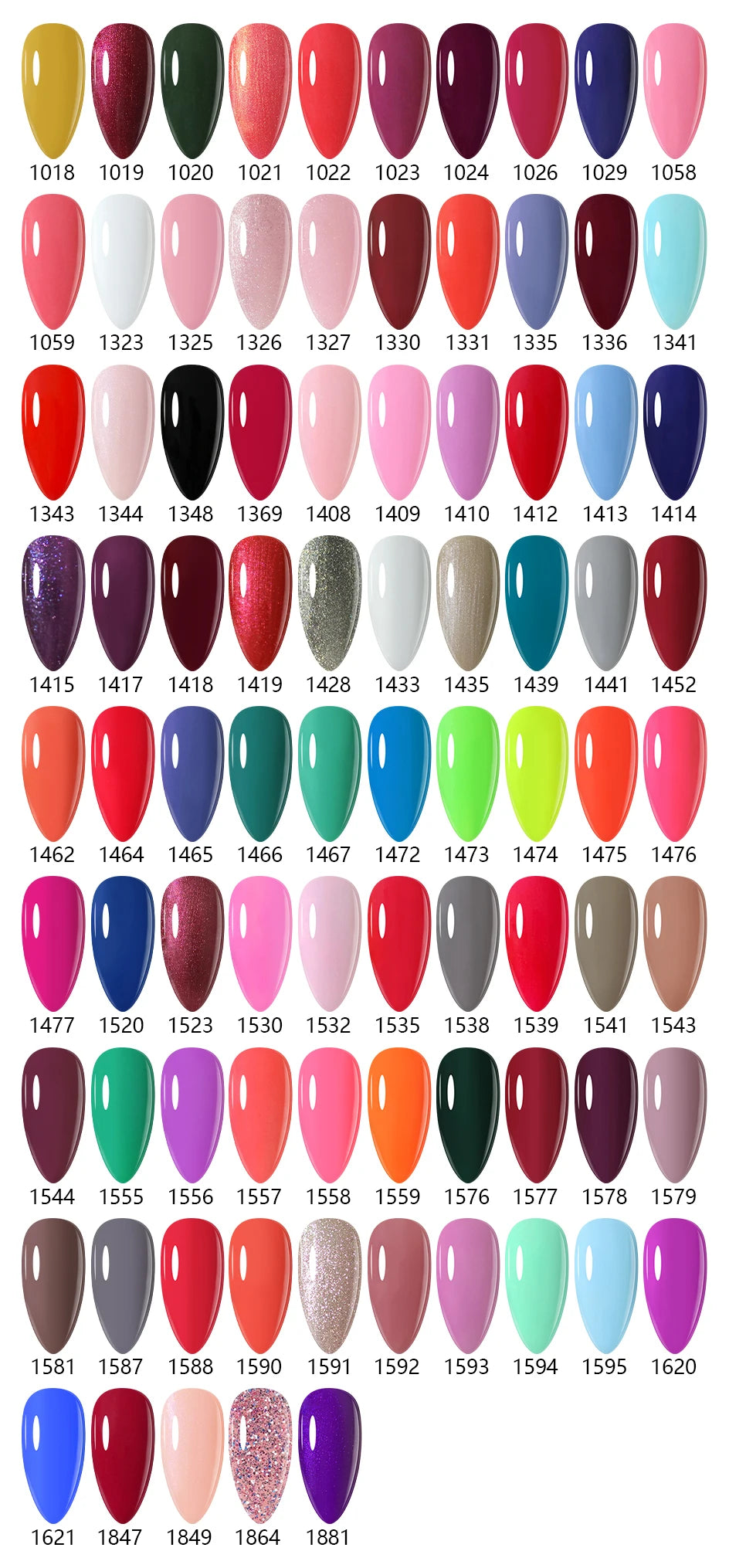 NAILCO 15ml 20pcs/Set UV Gel Nail Polish Semi Permanent Esmalte Vernis LED Gel Varnishes Soak Off Nail Art DIY All For Manicure