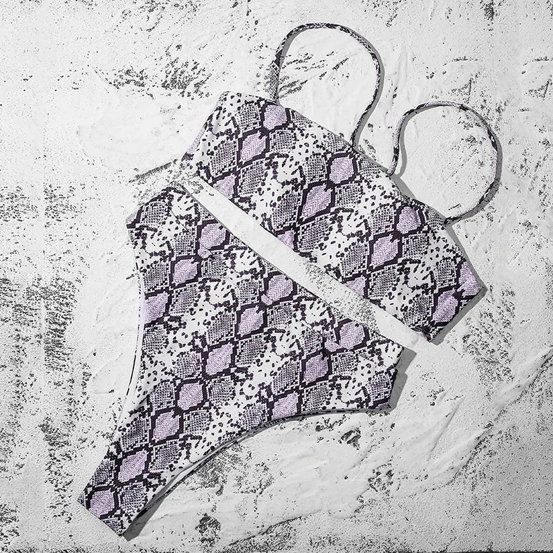 ZTVitality Elegant Bikinis 2025: Solid Verbesserte Unterstützung Wire-Free Design Street Style - Hot Sale Gepolstert BH Träger High Waist Schnallen-Verschluss 10 Farben