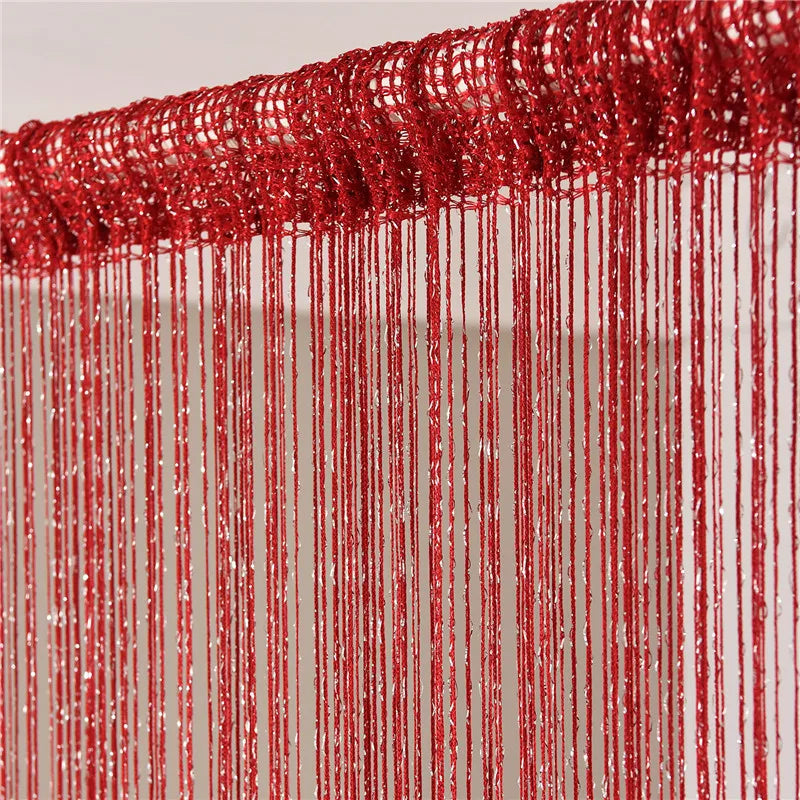 String Volant Glänzende Quaste - 1 Panel, 1-40% Transluzenz