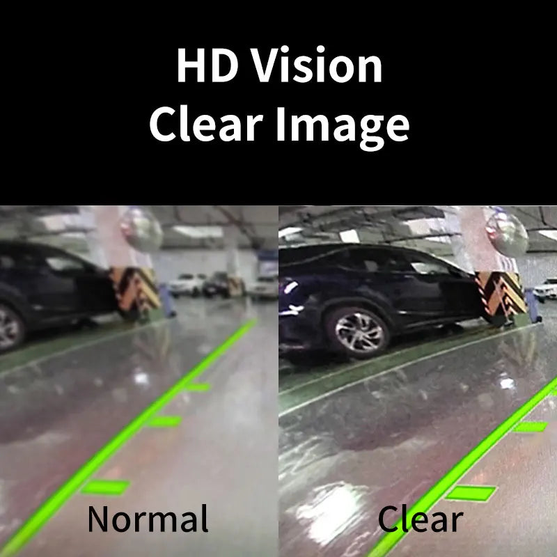 Hippcron Auto Rückfahrkamera 4 LED Nachtsicht Rückwärts Auto Parken Monitor CCD Wasserdicht 170 Grad HD Video