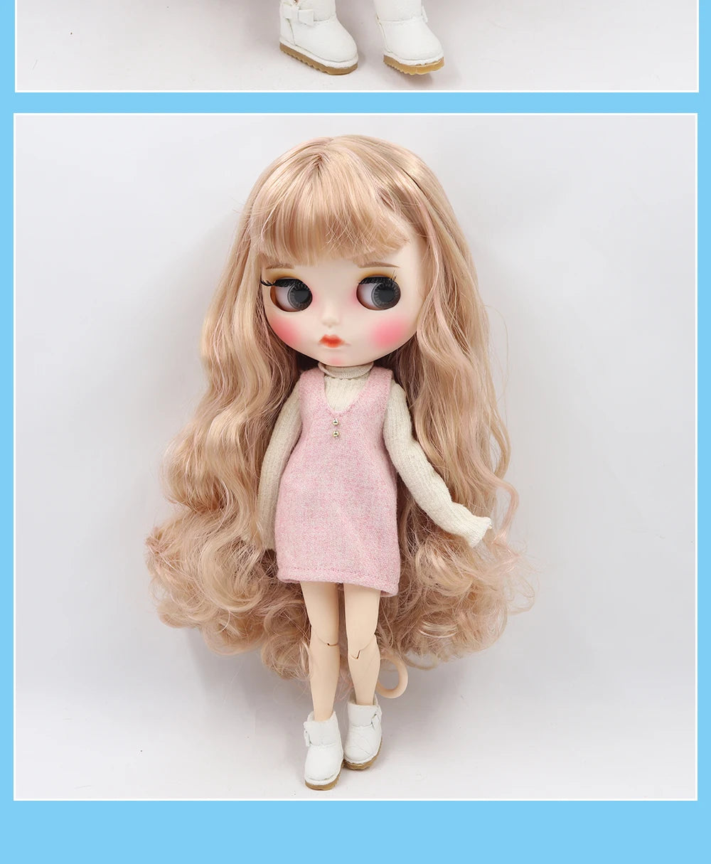 ICY DBS Blyth Doll 1/6 bjd joint body doll combination including dress shoes on sale 30cm anime toy