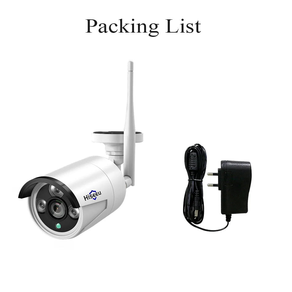 Überwachungskamera 2025: HISEEU 5MP Wireless IP-Kamera - 3MP 1080P WIFI Outdoor Wasserdicht Security Collection